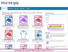 Tablet Screenshot of muatragop.com.vn